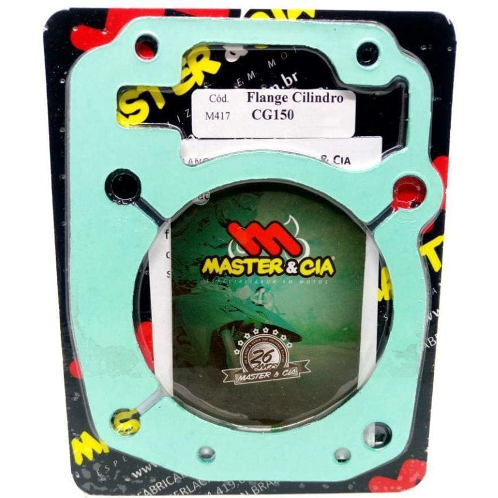 Flange Calço Cilindro Pino Cursado 2mm 3mm Cg 150 Titan Nxr Bros 150 Crf 150f Master Cia