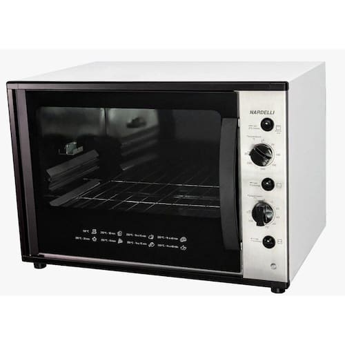 imagem-Forno Elétrico De Bancada Nardelli 60 Litros - Smart60s - Com Espeto Giratório - 110V