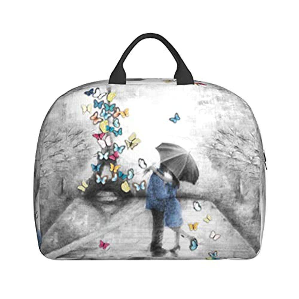 butterfly duffle bolsa
