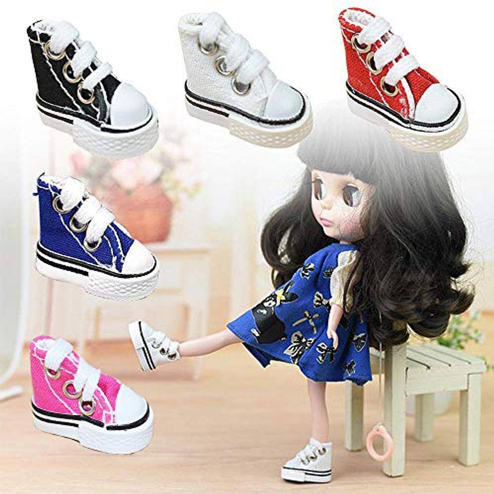 Mimeela 5 pares mini dedos sapatos, mini sapatos de skate frescos para  quebra de dedo, fingerboard, sapatos de boneca, como fazer chaveiros de  sapato | Extra