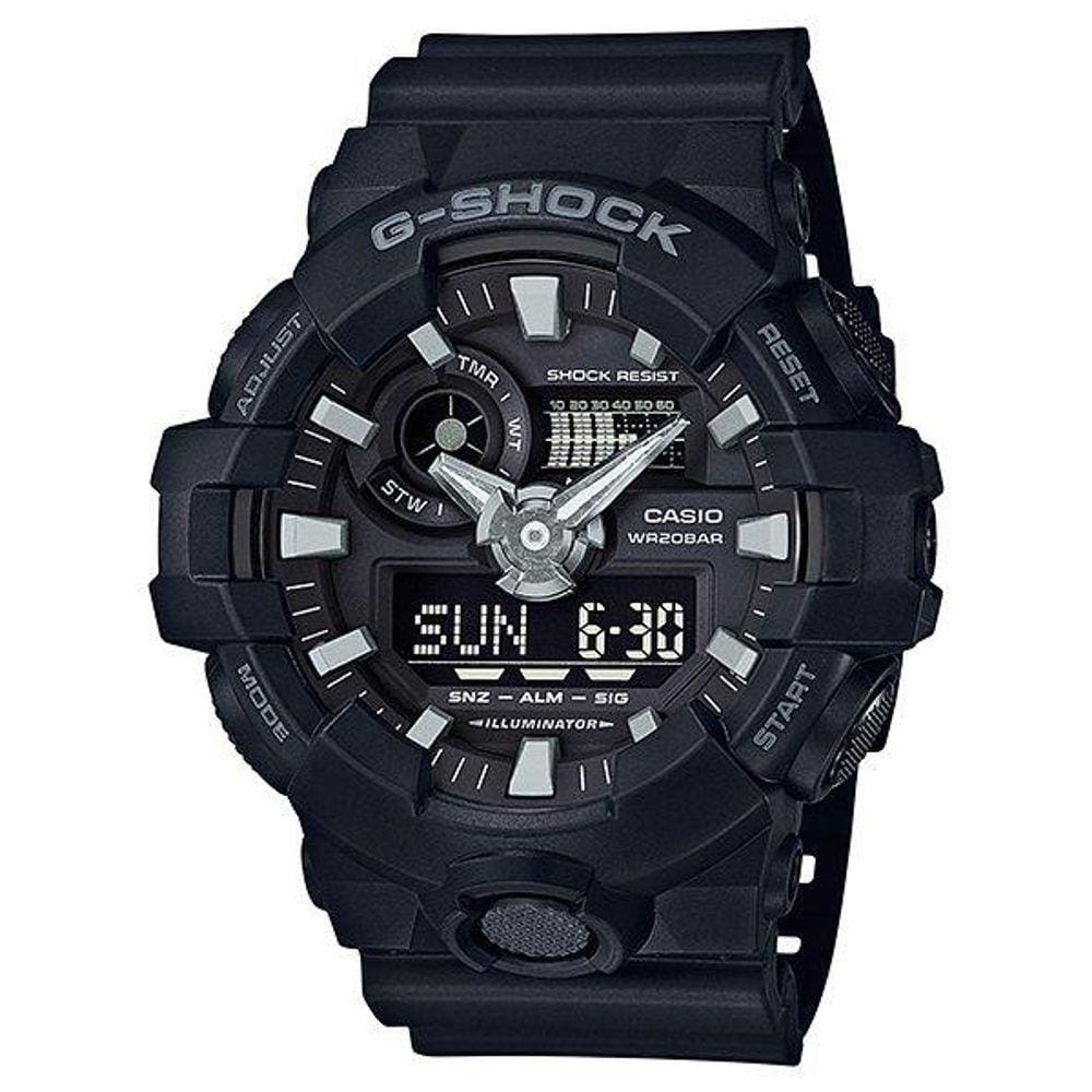 Relógio G-Shock GA-700-1B Preto Casio
