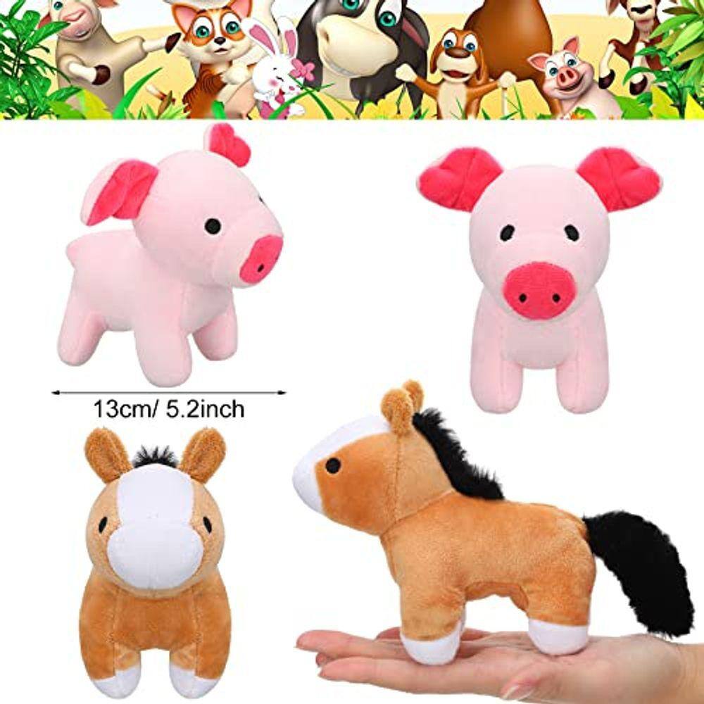 Plush Farm Animals Bulk