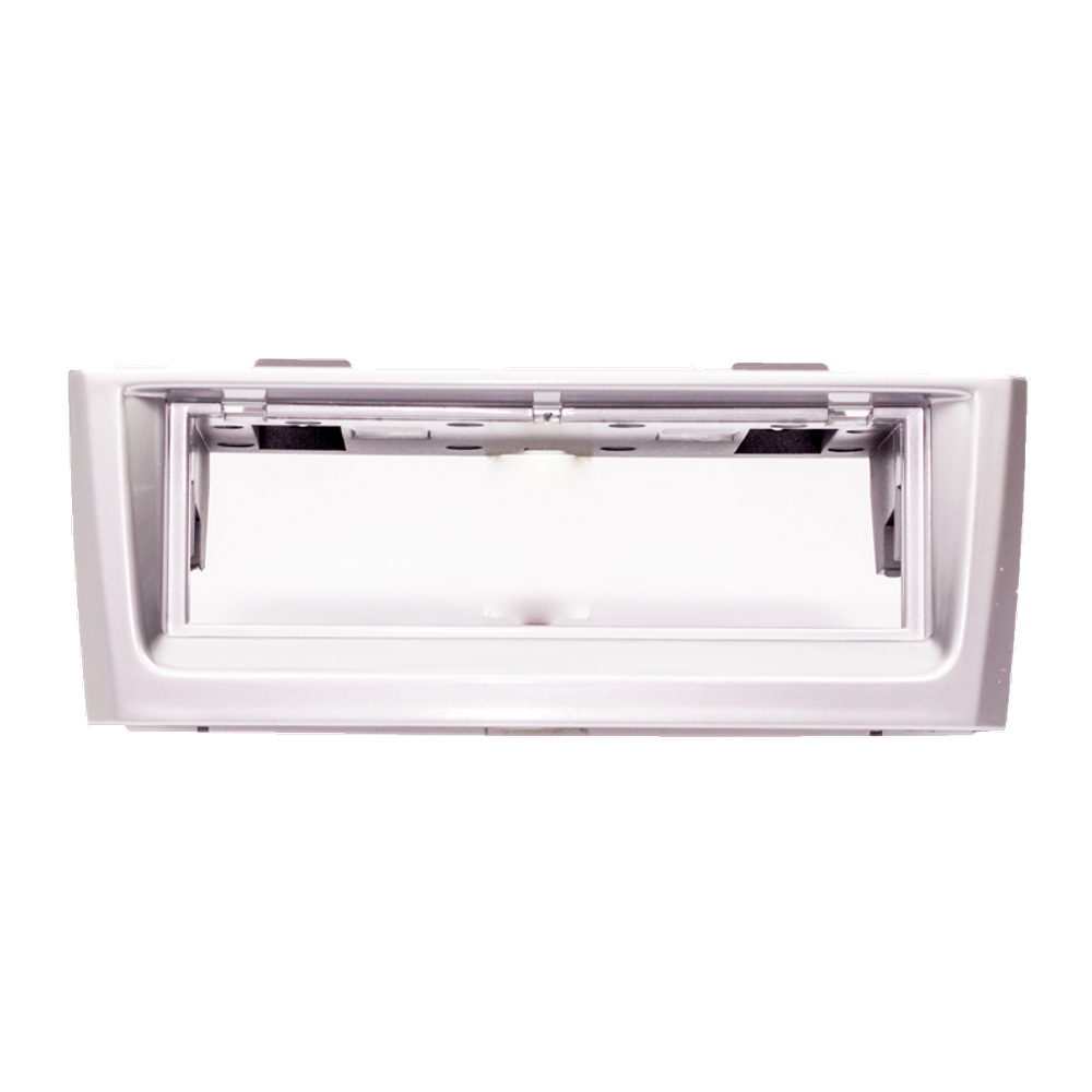 Moldura Expex 1 Din Punto Linea 2008 até 2012 Prata Epx 085