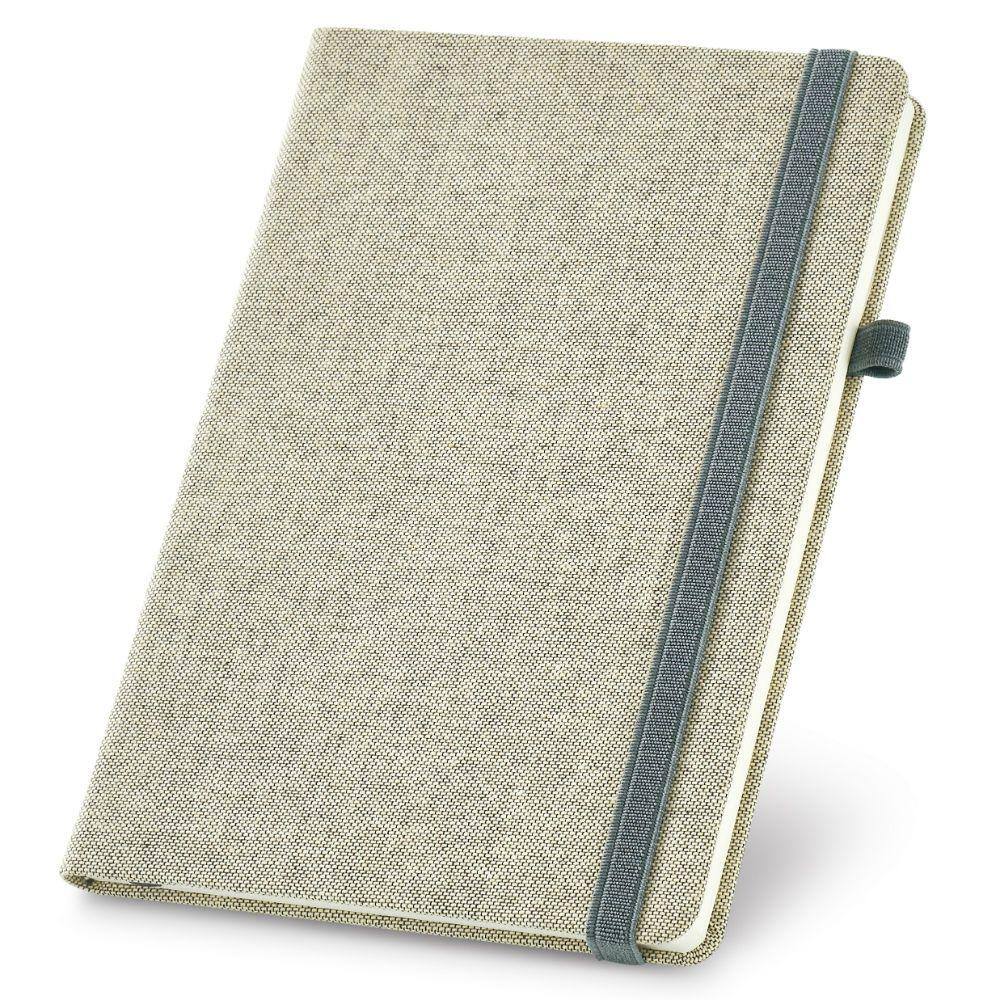 Caderneta de Anotações Canvas 14x21cm 96 Folhas Sem Pauta