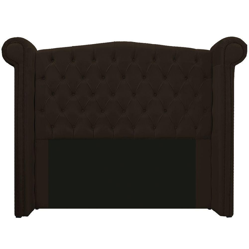 Cabeceira Veneza 140 Cm Casal Corano Marrom