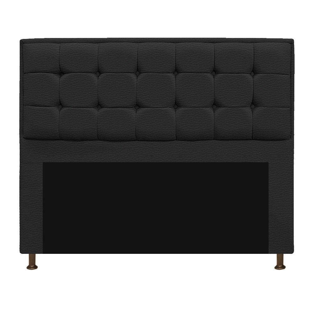 Cabeceira Copenhague 195 Cm King Size Corano Preto