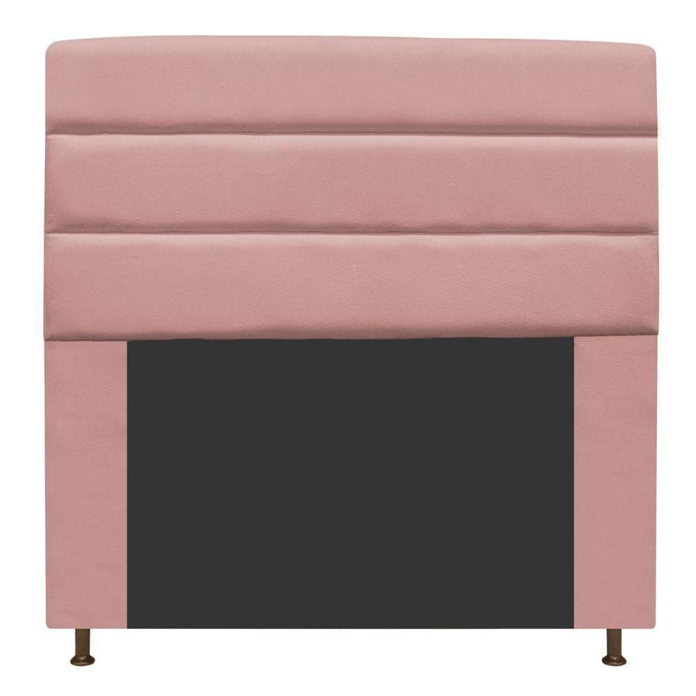 Cabeceira Turim 195 Cm King Size Suede Rosê