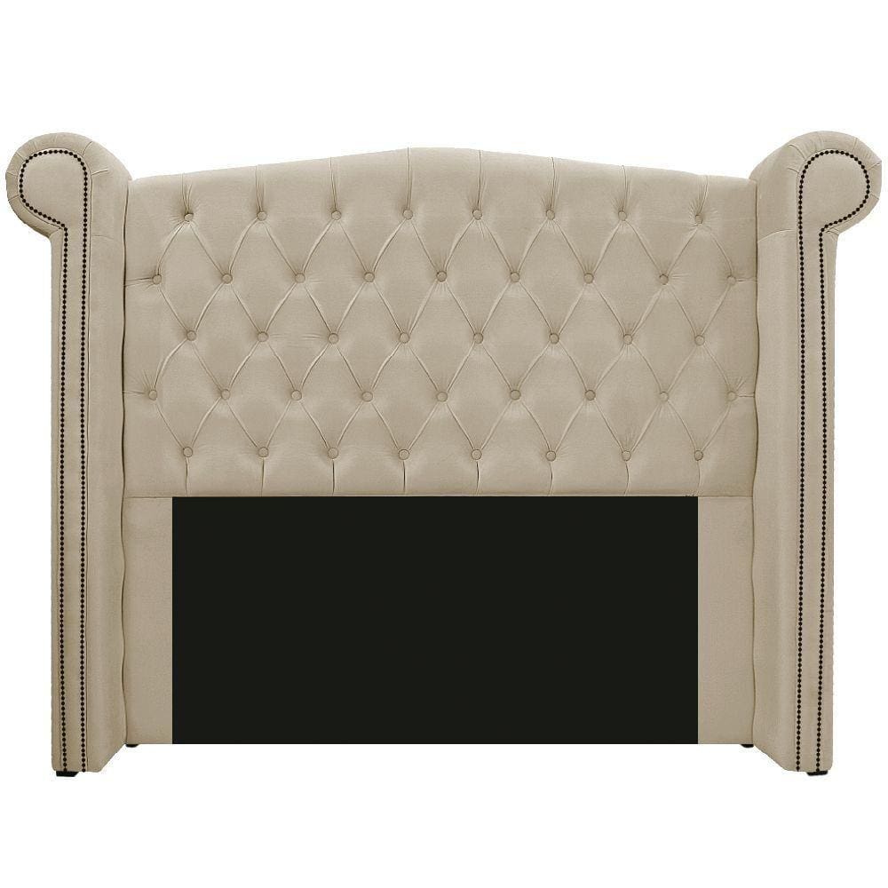Cabeceira Veneza 160 Cm Queen Size Corano Bege