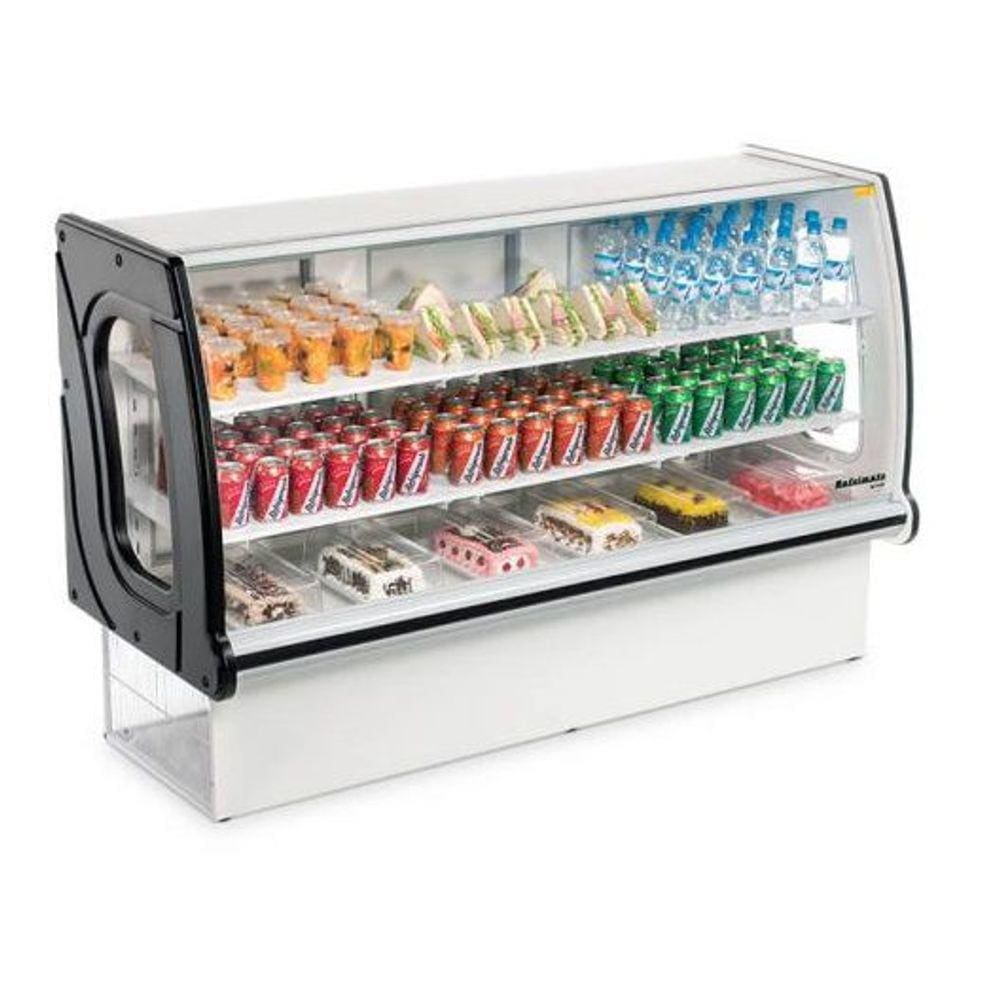 Vitrine Refrigerada 179cm 2 Placas Frias VNPR2PF 1790 Refrimate