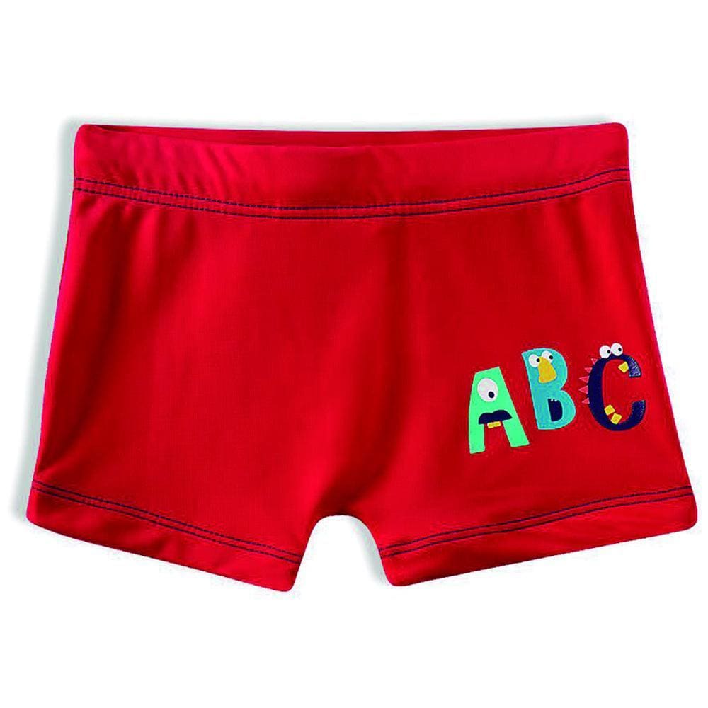 Shorts Praia Bebe ABC Tip Top Vermelho V21 1395124