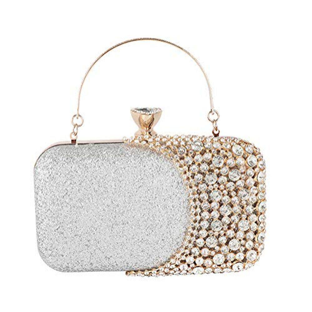 white wedding bolsa