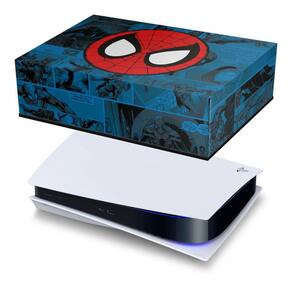 PS3 Fat Capa Anti Poeira - Homem Aranha - Pop Arte Skins