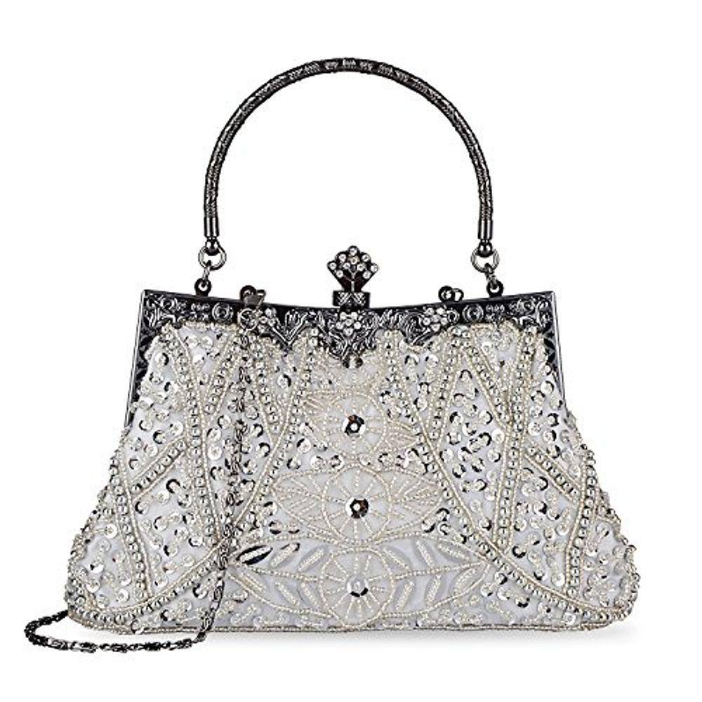 antique beaded bolsas