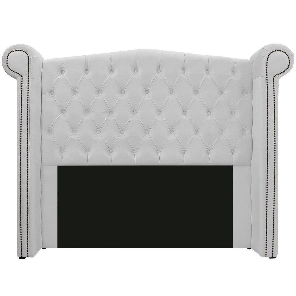 Cabeceira Veneza 160 Cm Queen Size Corano Branco