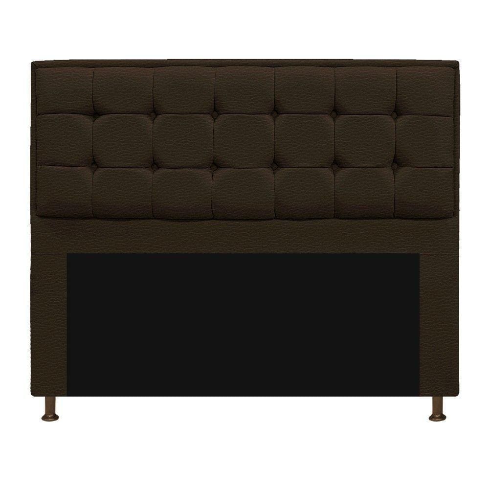 Cabeceira Copenhague 140 Cm Casal Corano Marrom