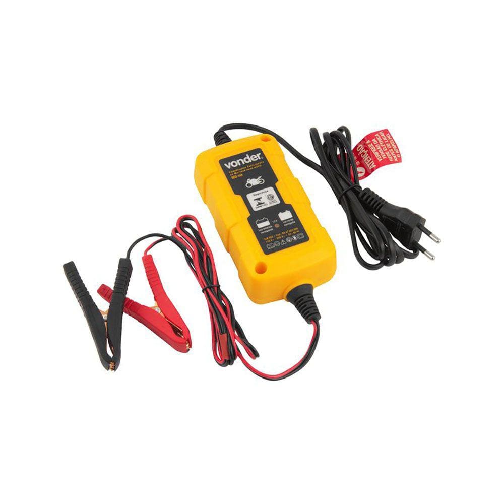 Carregador Inteligente de Bateria para Moto Bivolt CIB003 Vonder