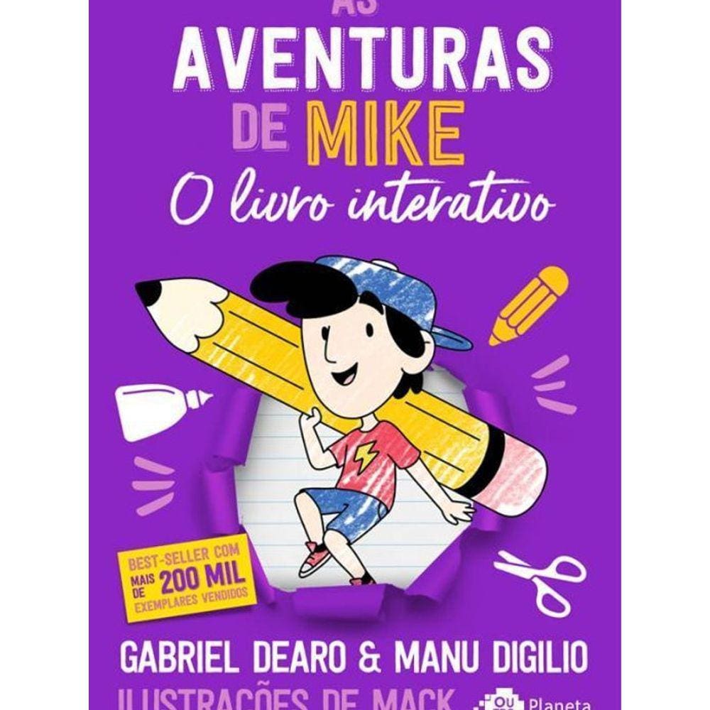 Livro As Aventuras De Mike: O Livro Interativo