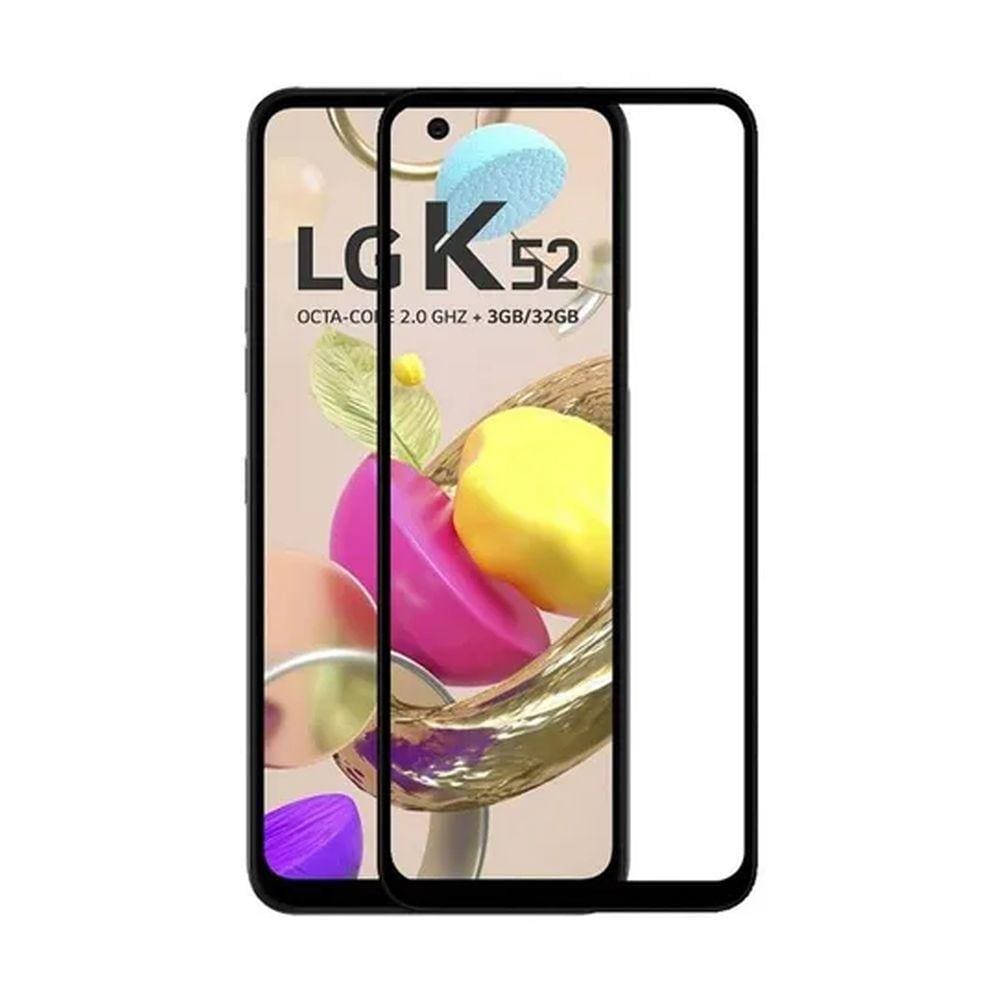 Pelicula De Vidro Temperado 3D P/ LG K52 Tela Toda K420BMW