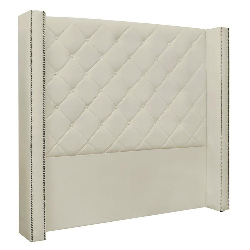 Cabeceira King 1,95m Vicenza Corano Marfim
