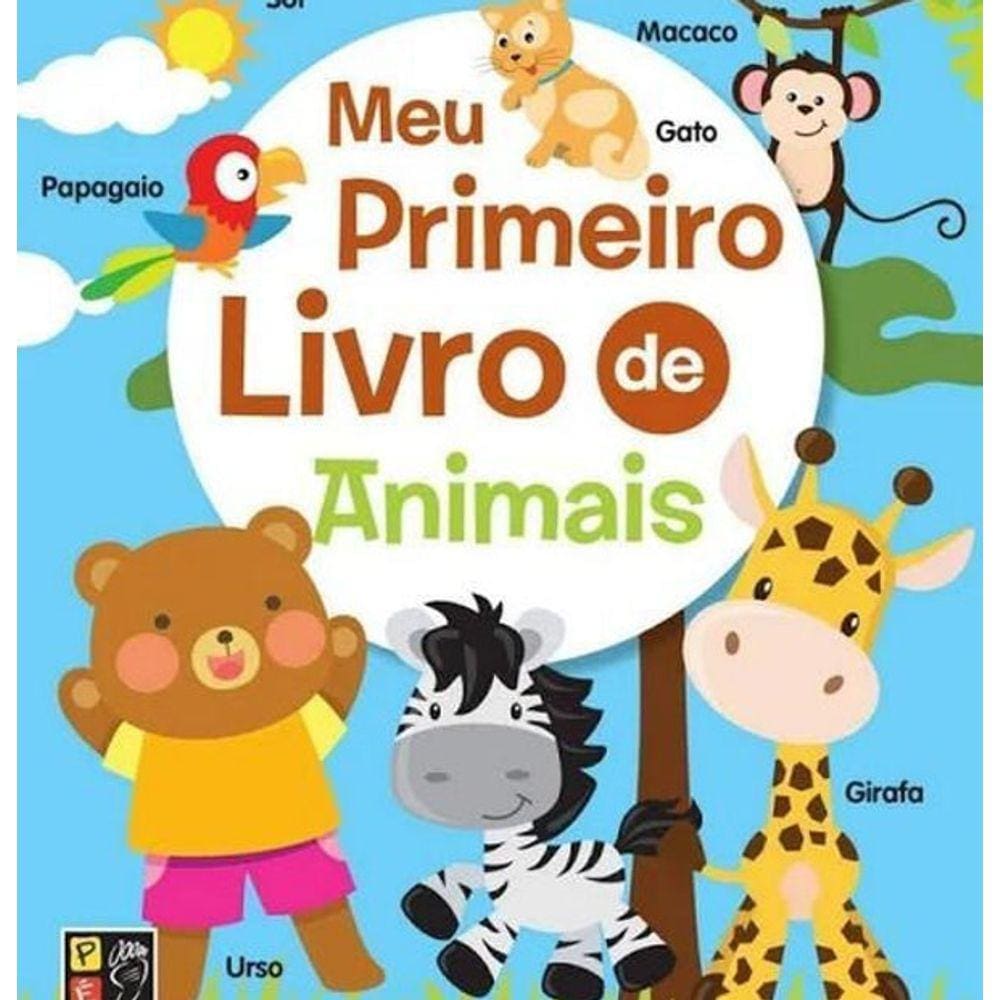 Livro Meu Primeiro Livro De - Animais