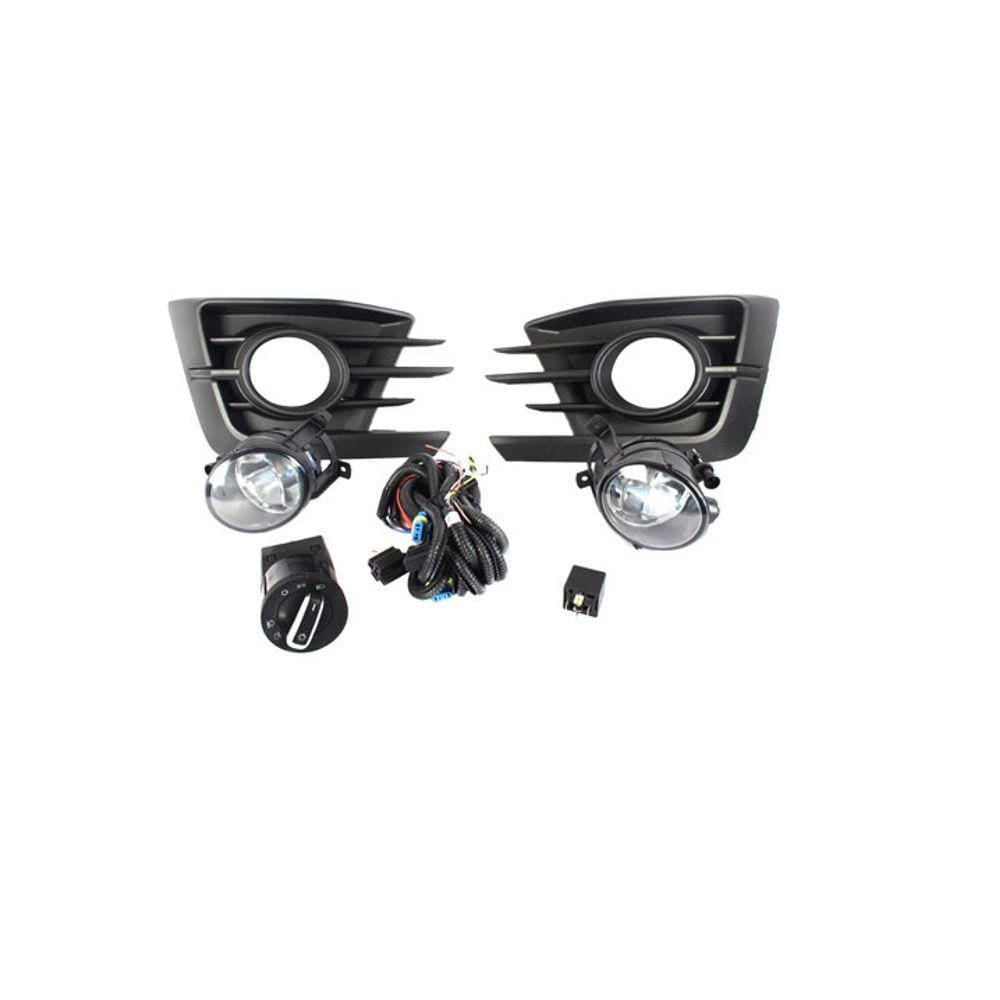 Kit farol auxiliar Milha Gol voyage G7 16+ Gd Pt Bt Rd Cr