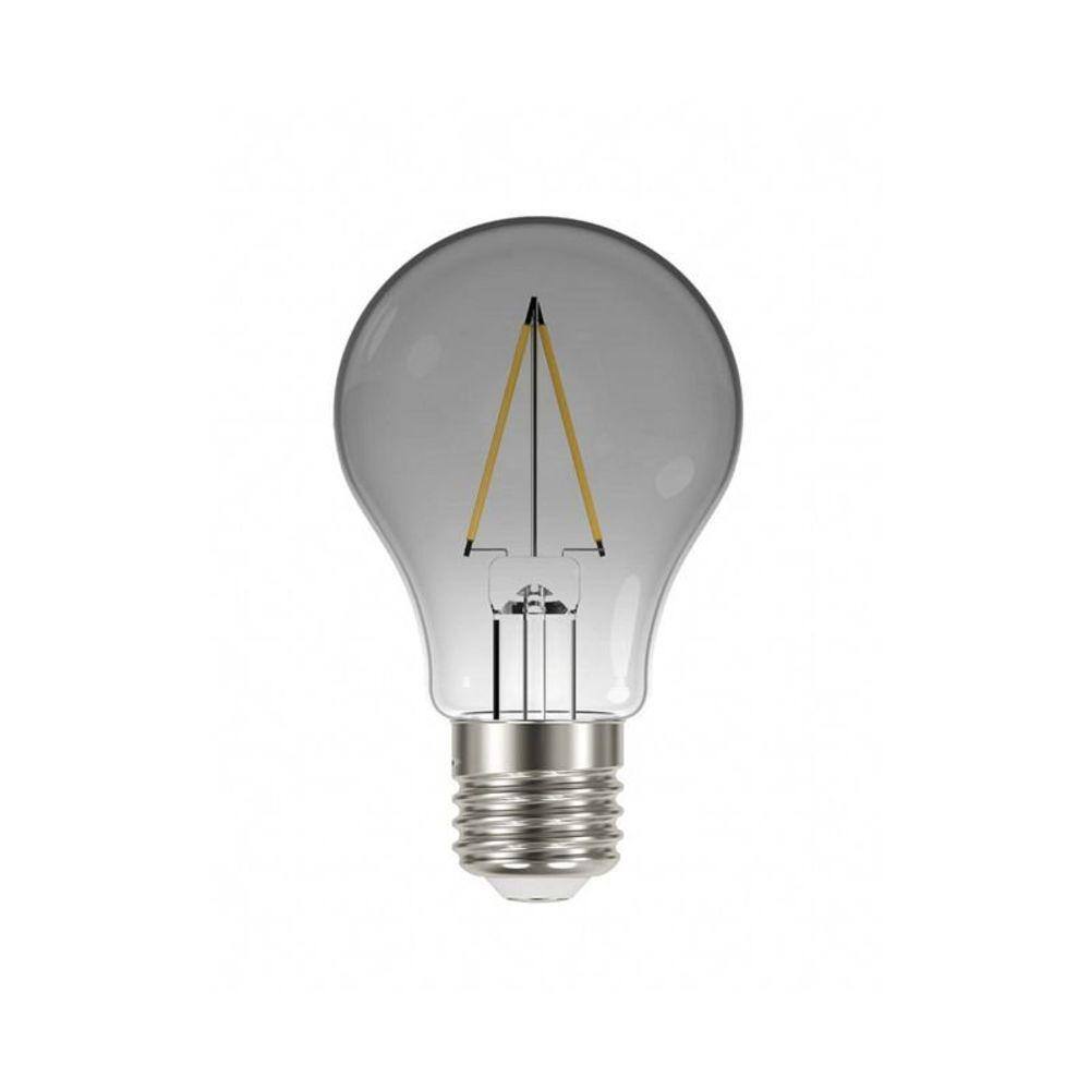 Lâmpada Led Taschibra Filamento Vintage A60 Fumê 3W E27 Bivolt