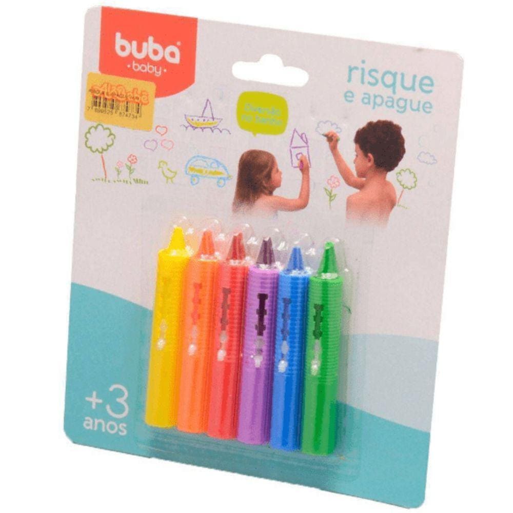 Giz Lapis Risque e Apague Para Banho Buba