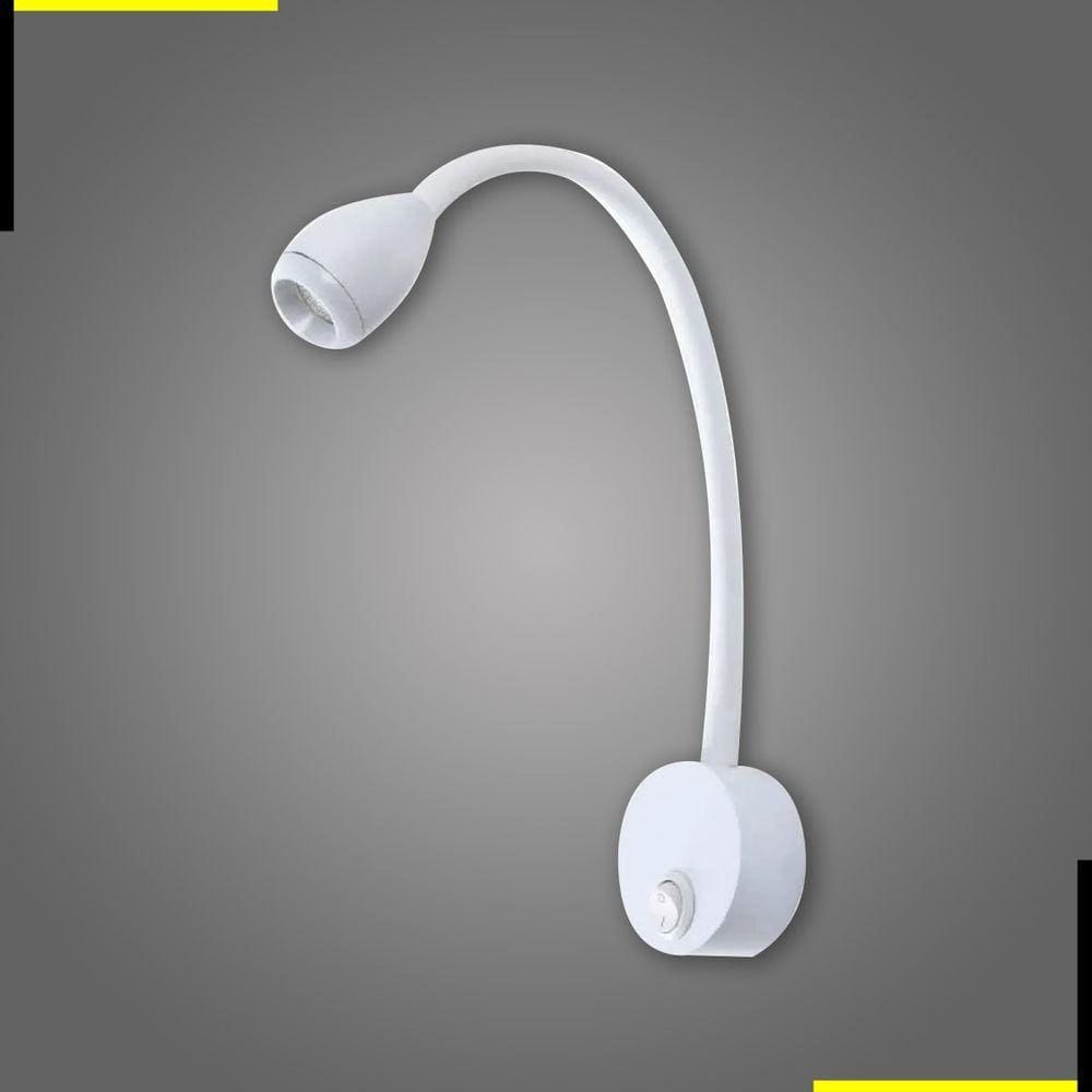 Arandela LED Articulada Nor 3W 3000K Bivolt | MB LED