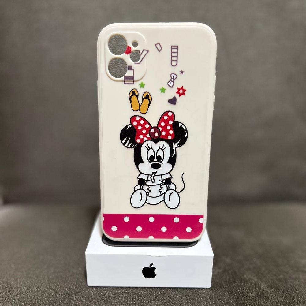 De disney do minnie do mickey de telefone de caso para o iphone 12mini 12  pro max soft pu capa de silicone para iphone 11pro 11 pro max kawayi coupé  desconto ~