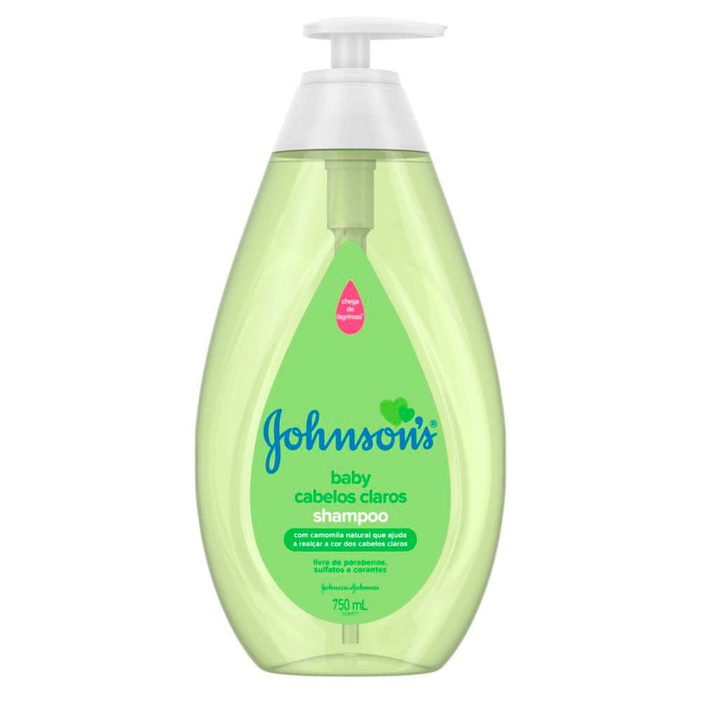 Shampoo Johnson`s Baby Cabelos Claros 750ml