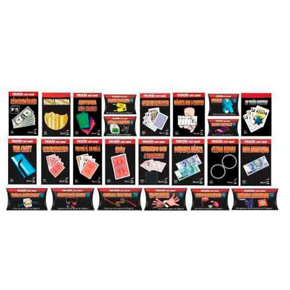 Coleção Fast Magic Com 25 Mágicas Y+
