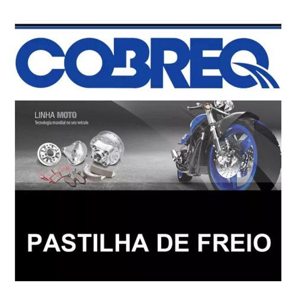 Pastilha De Freio Dianteira Cobreq Para Burgman125