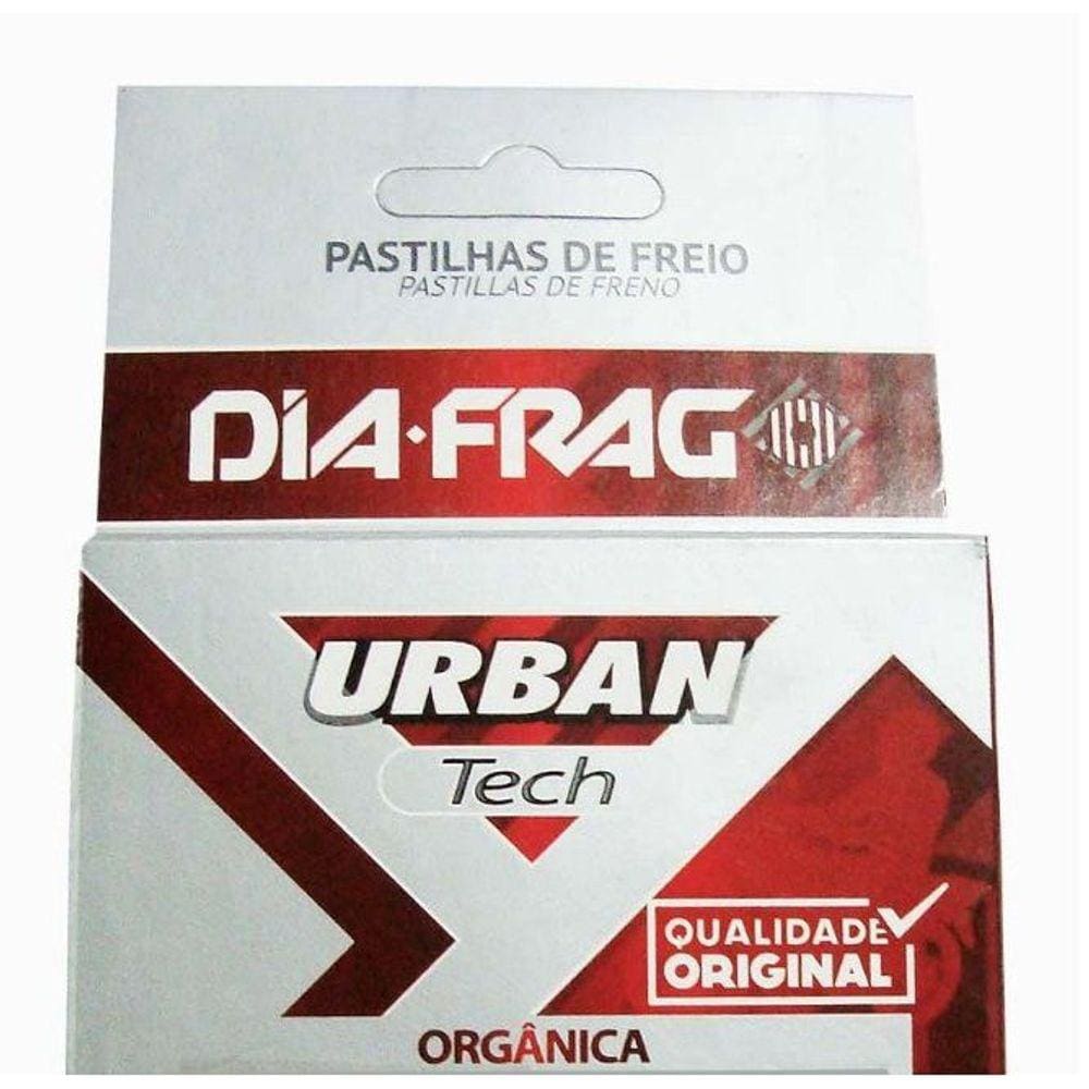 Pastilha De Freio Traseira Diafrag Para  Cb300 / Cb600 Hornet / Bandit C/Abs