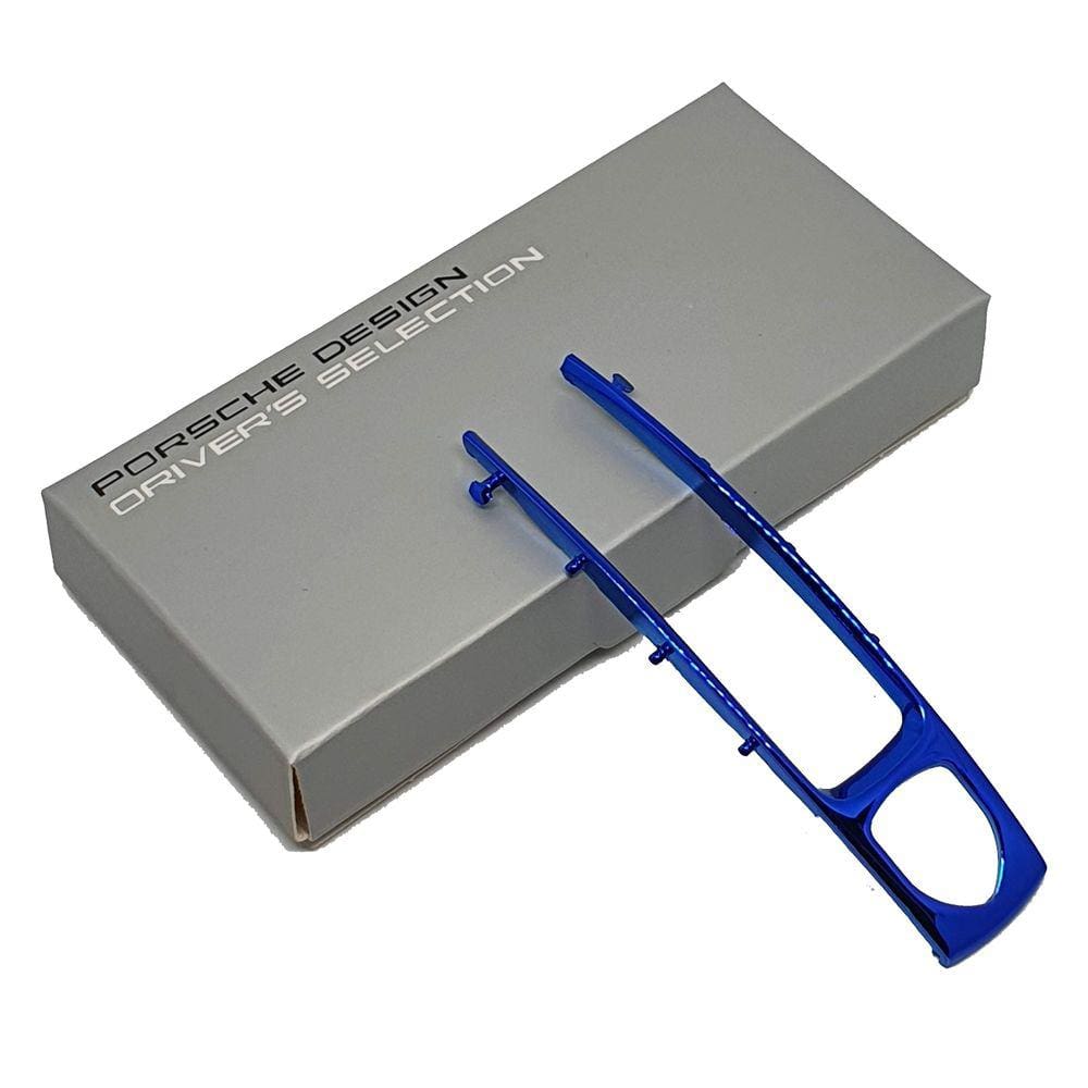 Case Chave Porsche Sup Azul 911 Cayenne Panamera Taycan