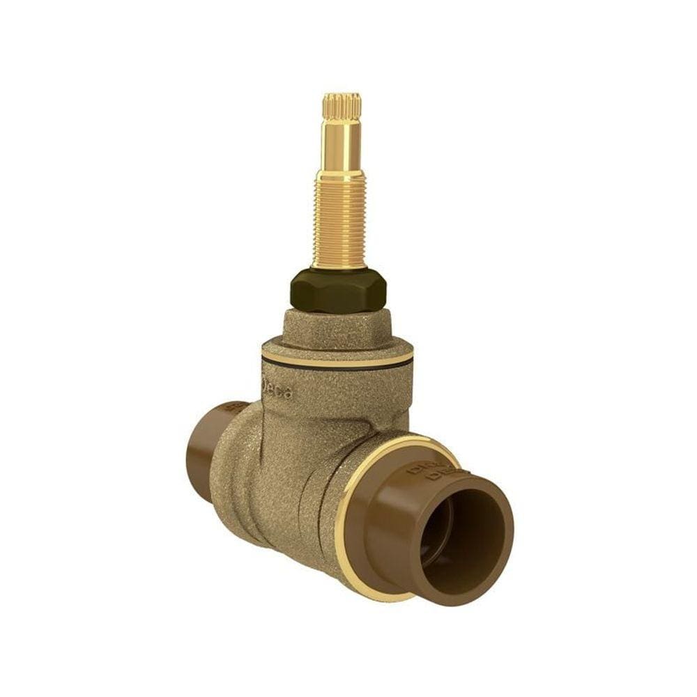 Base Registro de Gaveta Deca 4509.202.PVC para Tubulação em PVC 25mm Bruto