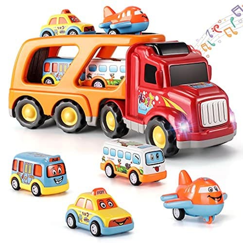 Enlighten wall sequence Brinquedos para 3 4 5 6 Meninos de 7 anos,5 em 1 transportador caminhão transporte carros brinquedos brinquedos, brinquedos menino criança para crianç | Extra Enlighten wall sequence Brinquedos para 3 4 5 6 Meninos de 7 anos,5 em 1 transportador caminhão transporte carros brinquedos brinquedos, brinquedos menino criança para crianç | Extra