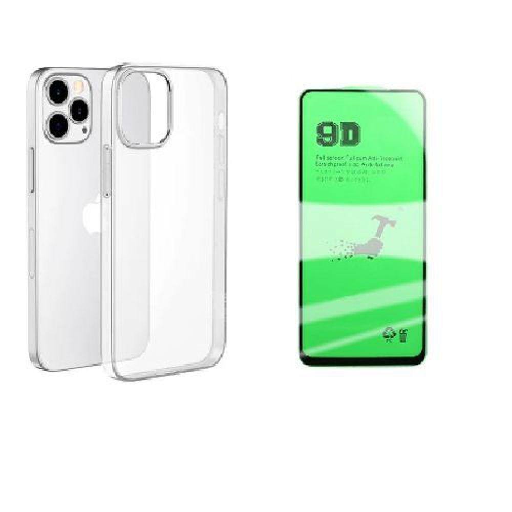 Kit Capa Anti Impacto ÍPhone 12 Pro Max + Pelicula De Cerâmica 9D