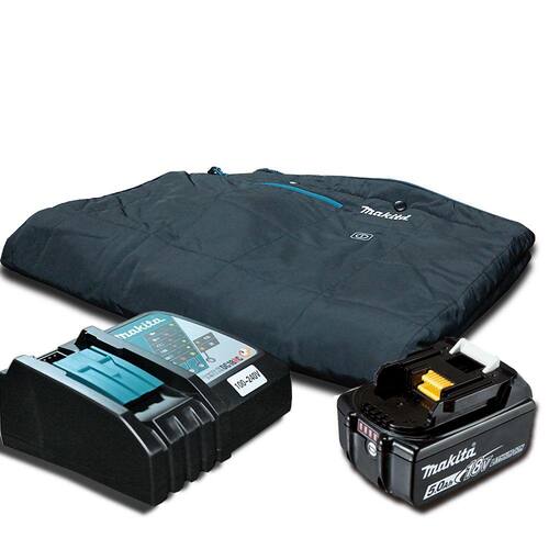 Manta Térmica Preta Com 3 Níveis de Calor À Bateria 18V LXT