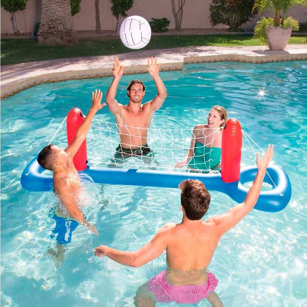 Rede de Volei Inflável para Piscina 244cm Bestway