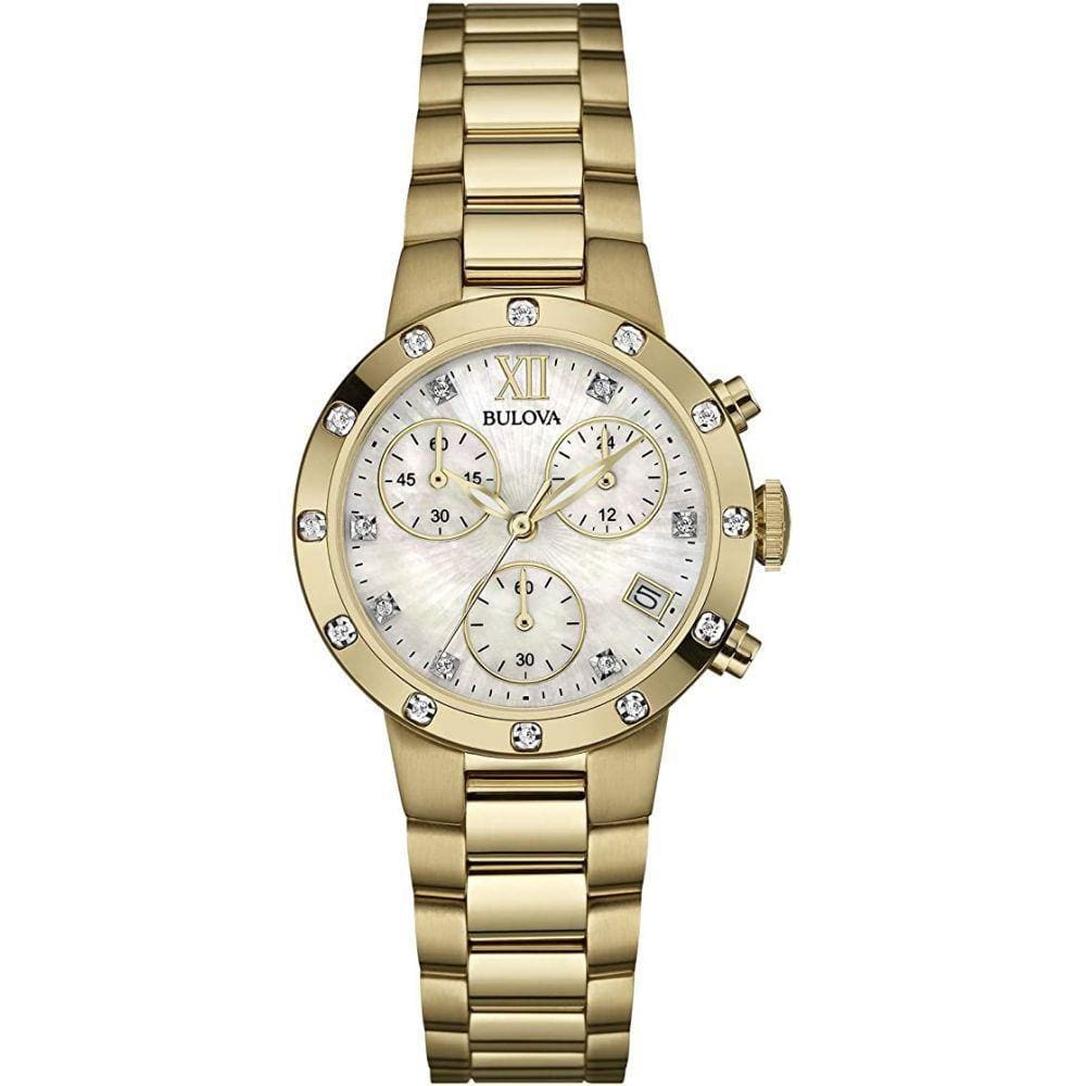 Relogio Bulova Ladies Chronograph Diamond