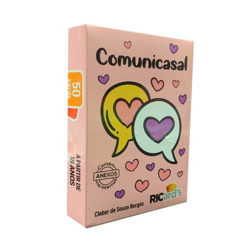 Comunicasal 50 Cards Terapêuticos Para A Comunicação Assertiva Entre O Casal + Anexo Para Download E Manual