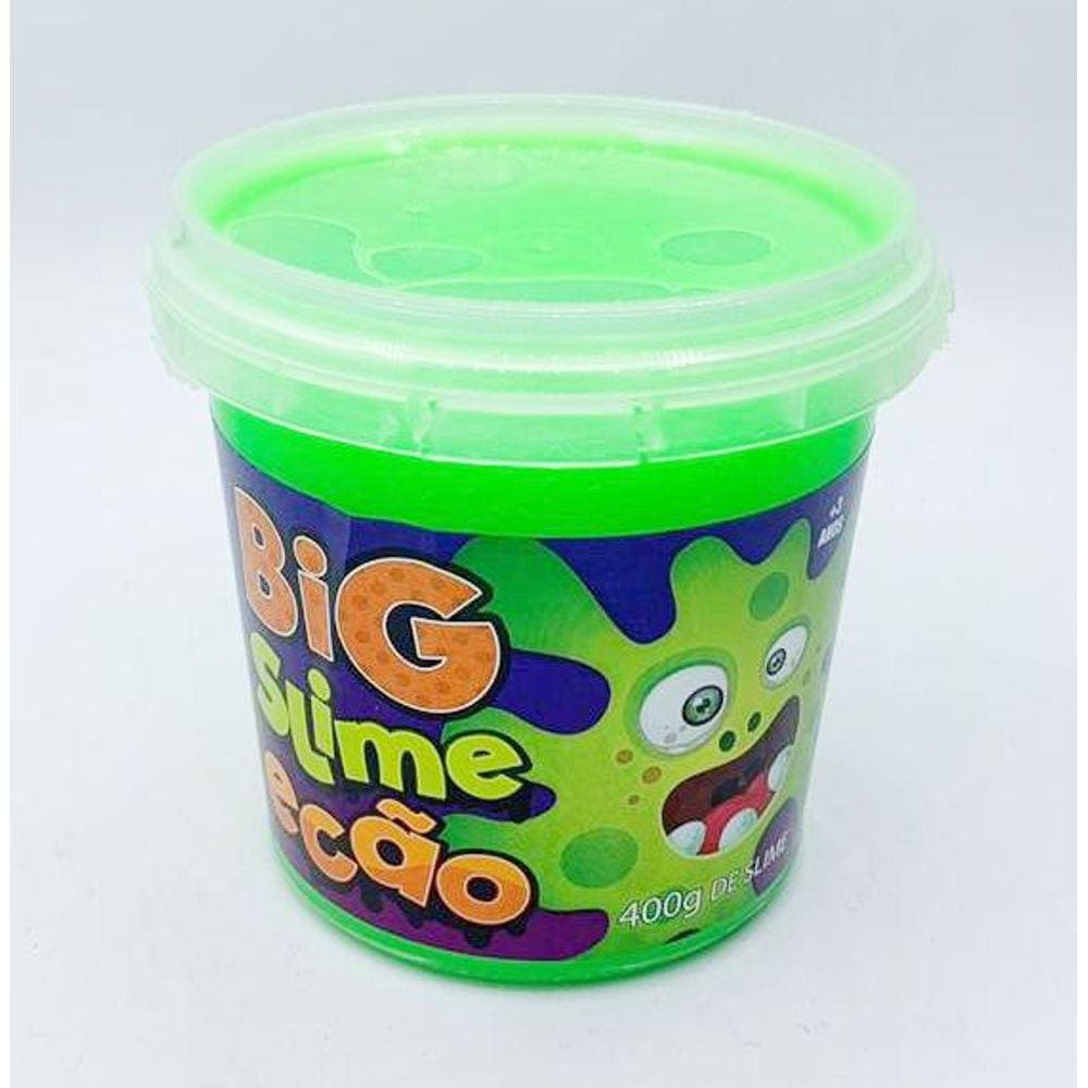 Massinha Slime Big Ecão De 400g Cada Cores Sortidas