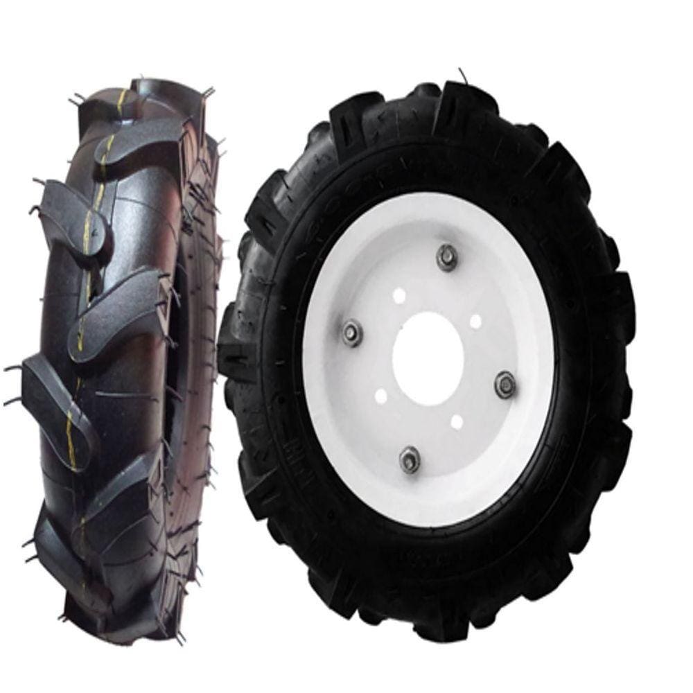 2 Roda Para Trator Motocultivador 4.00-8 Mcg780 Mcd580 S/cub