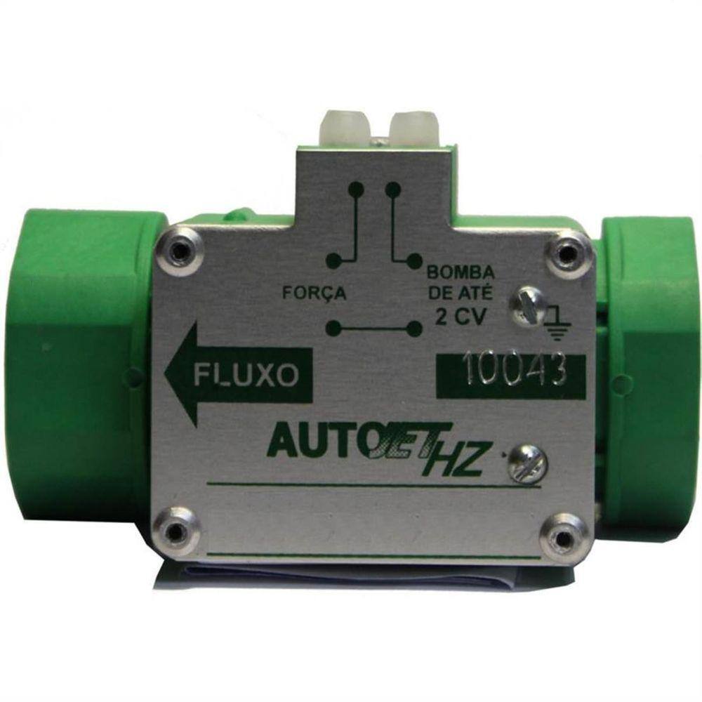 Fluxostato Horizontal Autojet Hz Acionamento Bomba Ate 2Cv Em Nylon Estruturado E Cobre