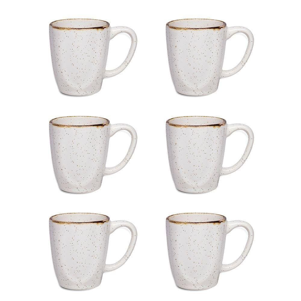 Conjunto 6 Canecas 260Ml Ryo Maresia Pigmentada Oxford