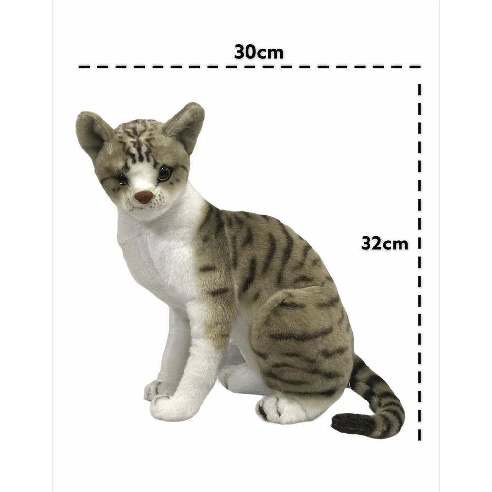 Gato Realista Siamês - 35cm – Bicho.com