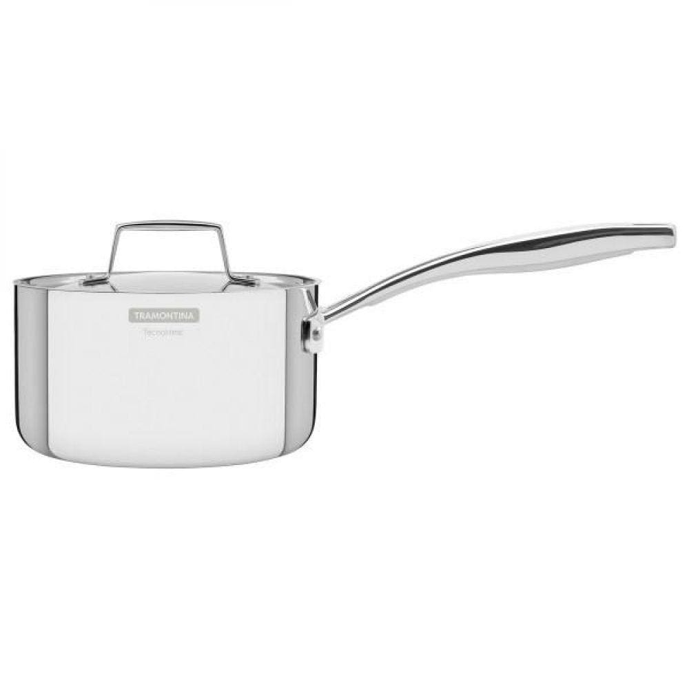 Panela Grano Inox Corpo Triplo com Tampa e Cabo 16cm 1,7 L