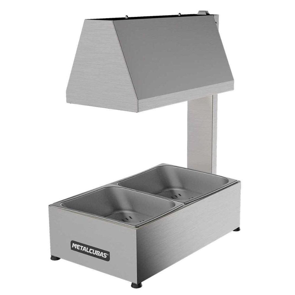 Conservador de Frituras 2 Cubas MCF 02 CP - Metalcubas