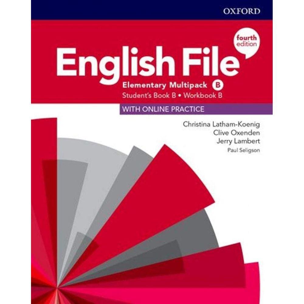 English File Elementary Sb/Wb B Multipack - 4Th Ed