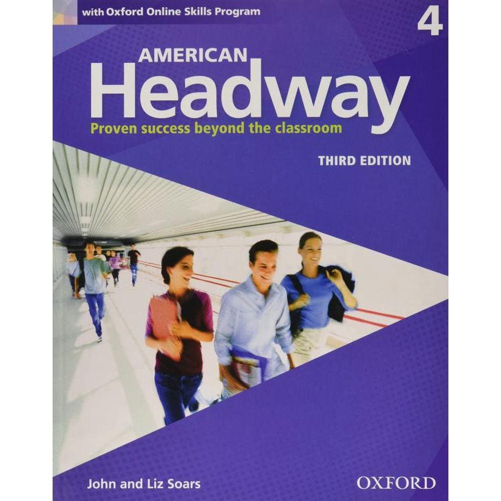 American Headway 4 Sb With Oxford Online Skills Pr